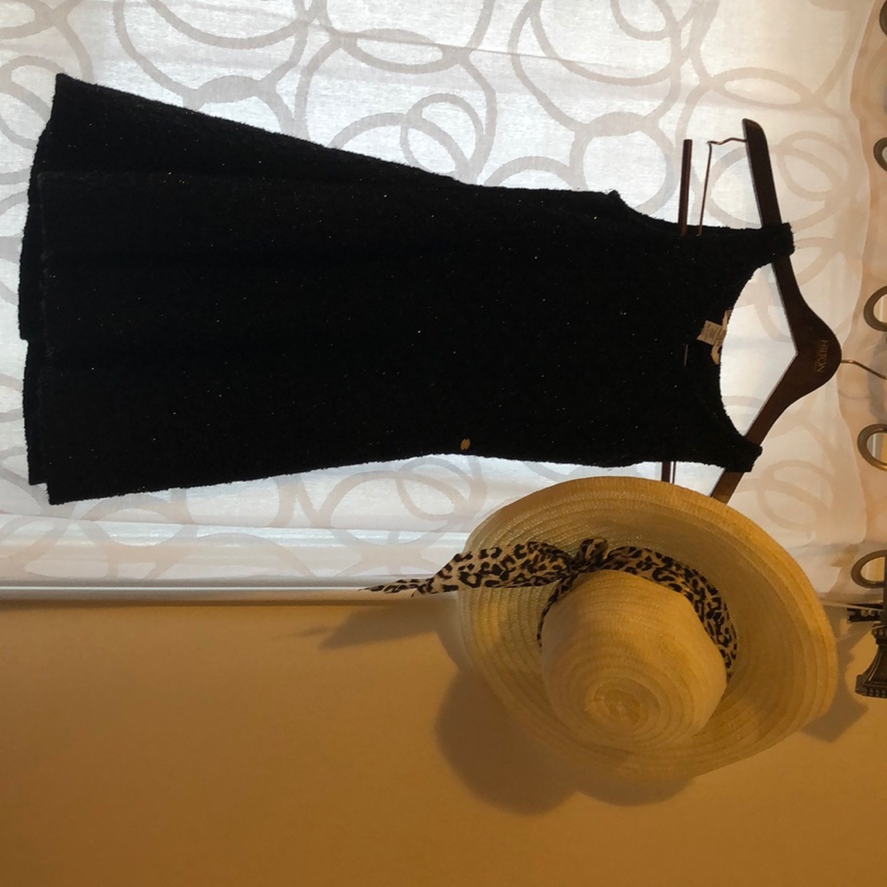 Black Guess Sparkly Girls Dress
